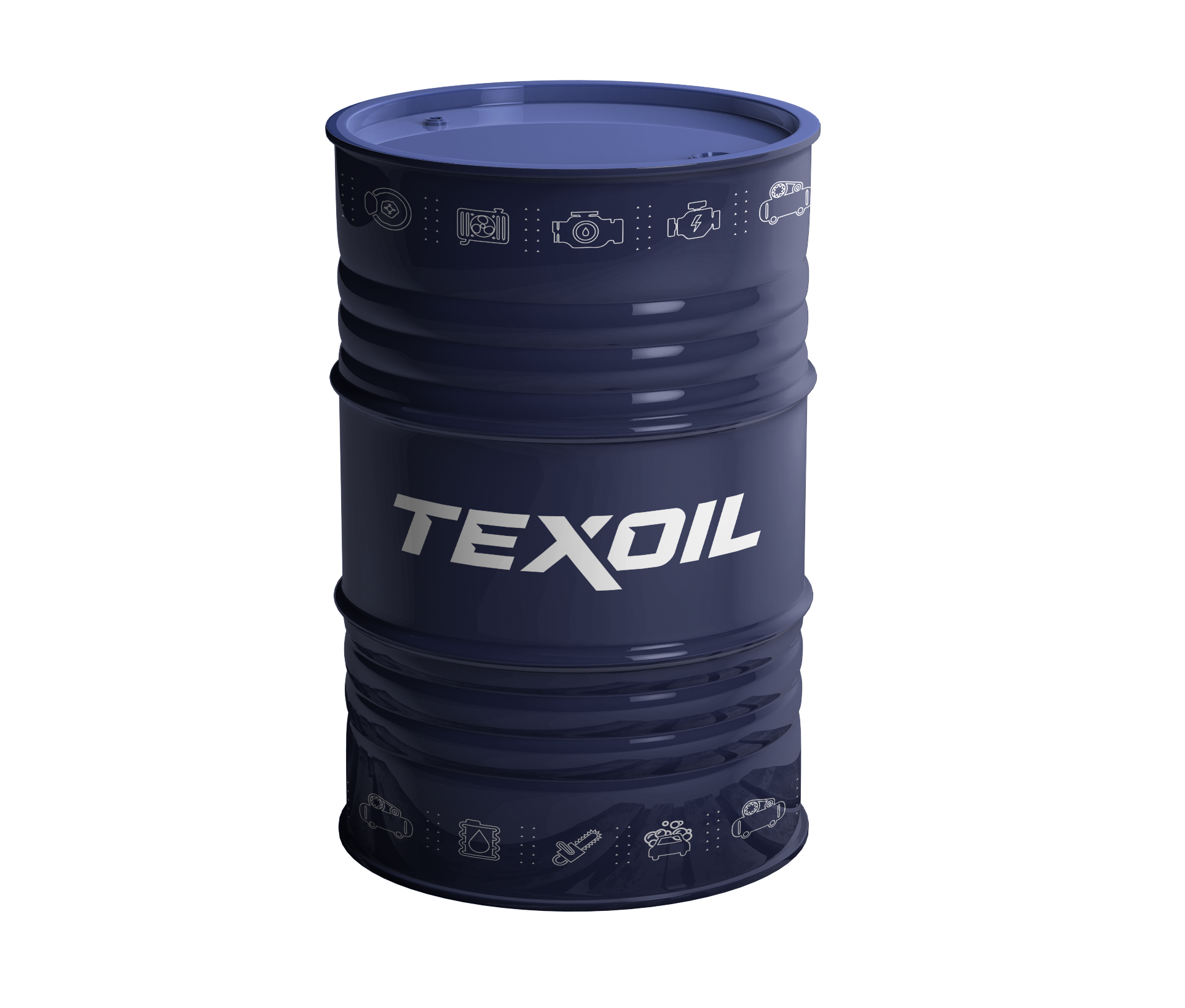 Масло моторное минеральное Texoil Standart SAE 10W-40 API SF/CC (216л) бочка