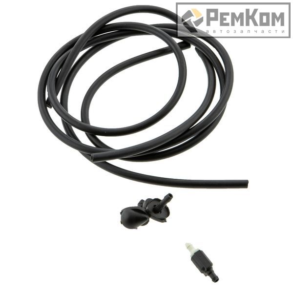 Ремкомплект стеклоомывателя переднего Ваз 2170 (трубки, тройник, форсунки, обратный клапан) РемКом