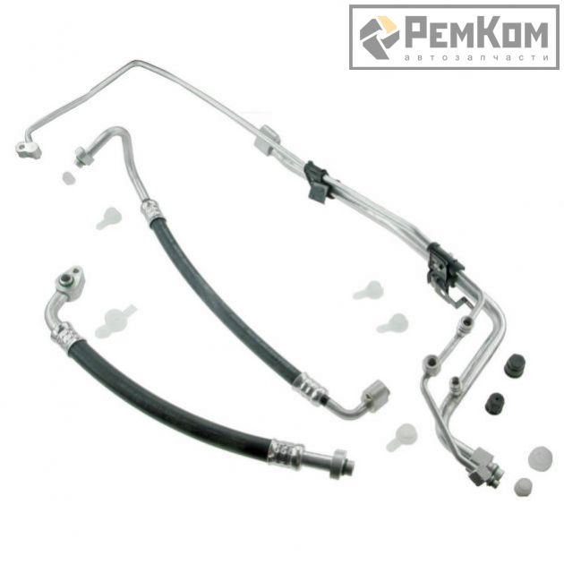 Комплект шлангов и трубок кондиционера Ваз 1117-1119 Panasonic ст/о РемКом