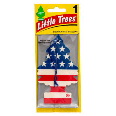 Ароматизатор елочка Американский флаг (Vanila pride) Little Trees