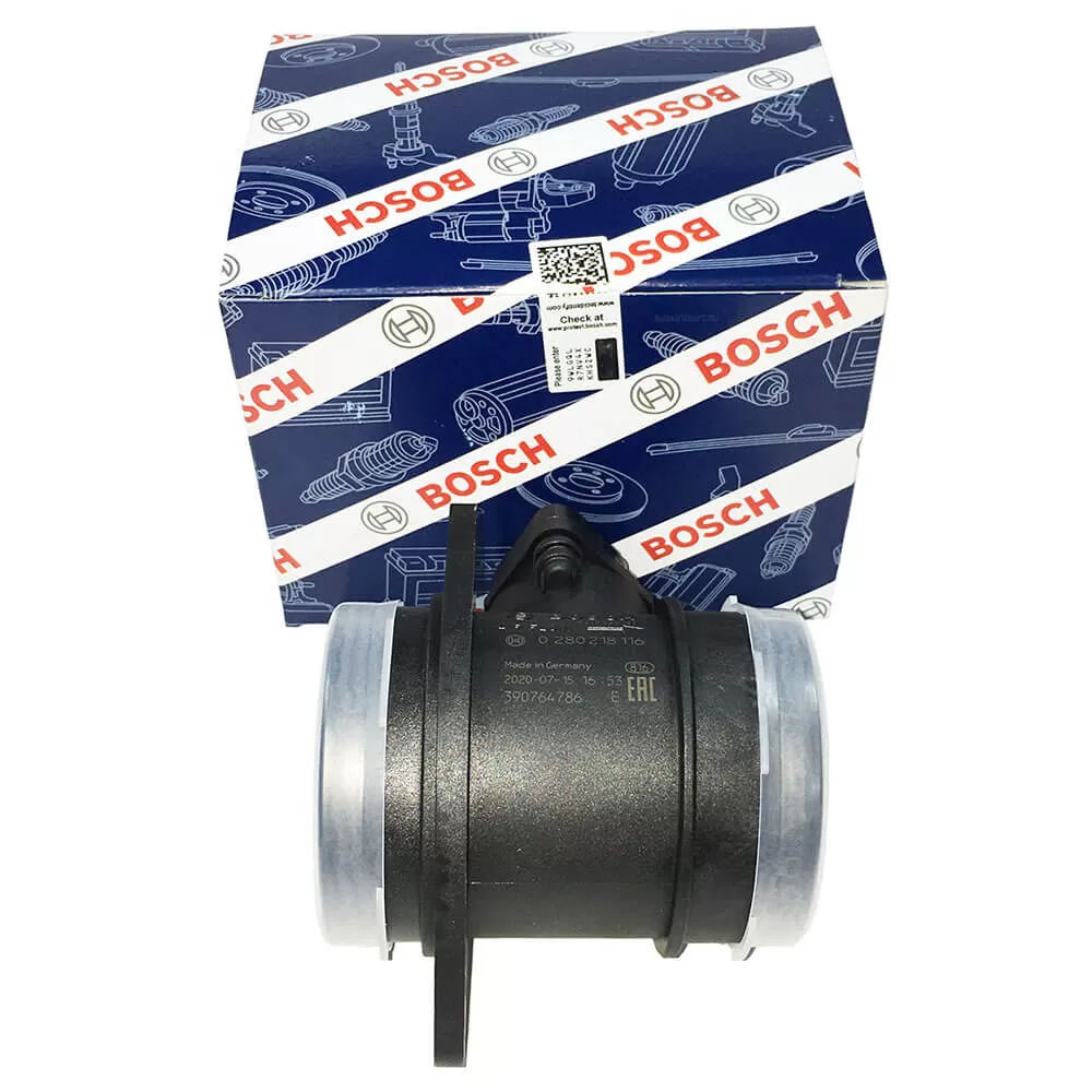 Датчик ДМРВ Ваз 2112 (116) BOSCH оригинал