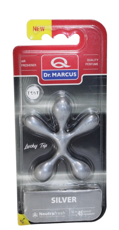 Ароматизатор подвесной человечик SILVER (серебристый) Dr Marcus