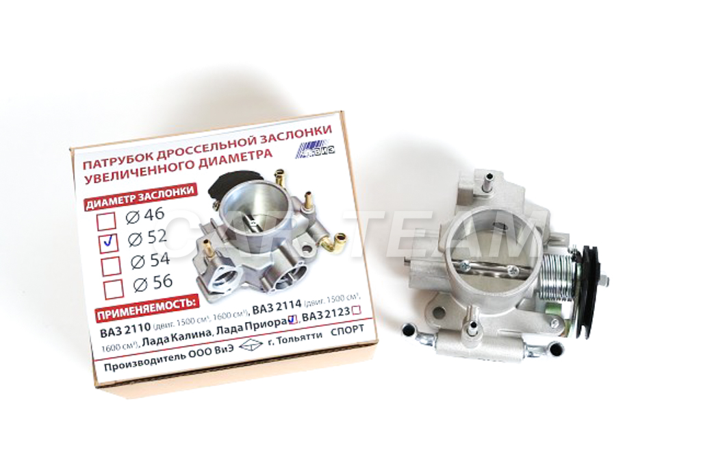 Дроссель Ваз 2112 (52мм) Спорт ТОЛЬЯТТИ