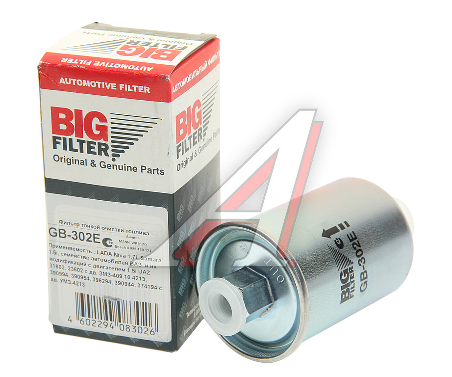 Фильтр топливный Ваз 2108 (на резьбе) BIG-FILTER