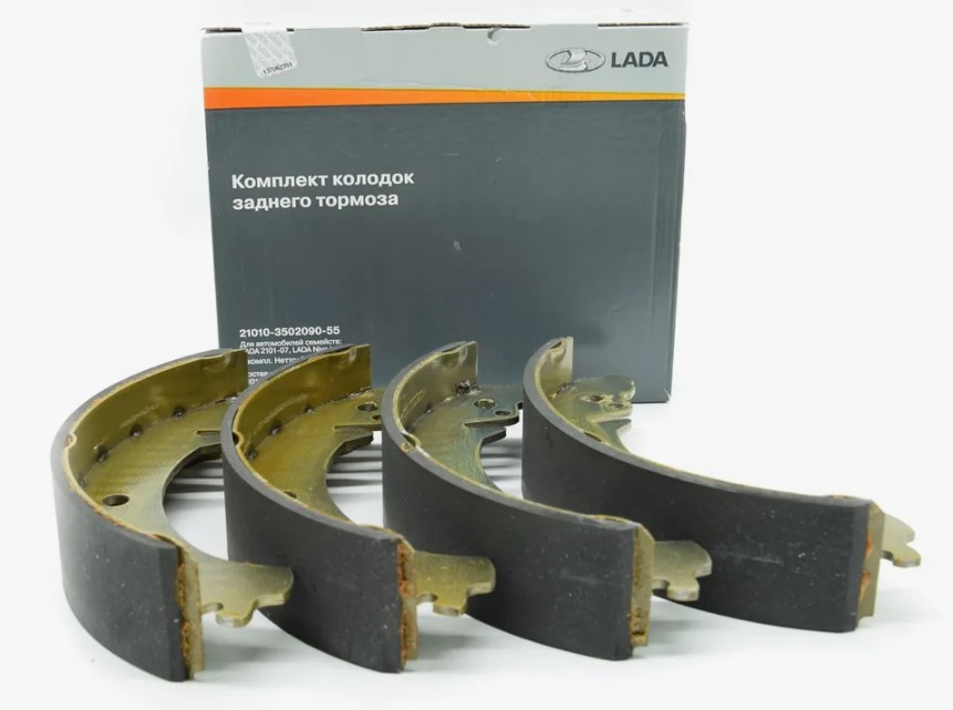 Колодка задняя тормозная Ваз 2101-07 "ОАО АВТОВАЗ"