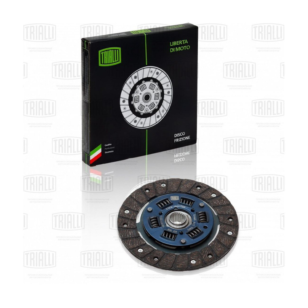 Диск сцепления ведомый Ваз 2108-15 TRIALLI