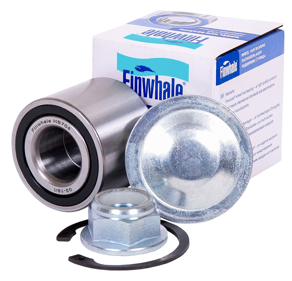 Подшипник задней ступицы (болт, стопорное кольцо, колпак в комплекте) Vesta Finwhale