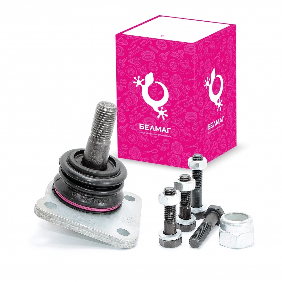 Шаровая опора Ваз 2123 (Конвейрная с крепежом) БелМаг