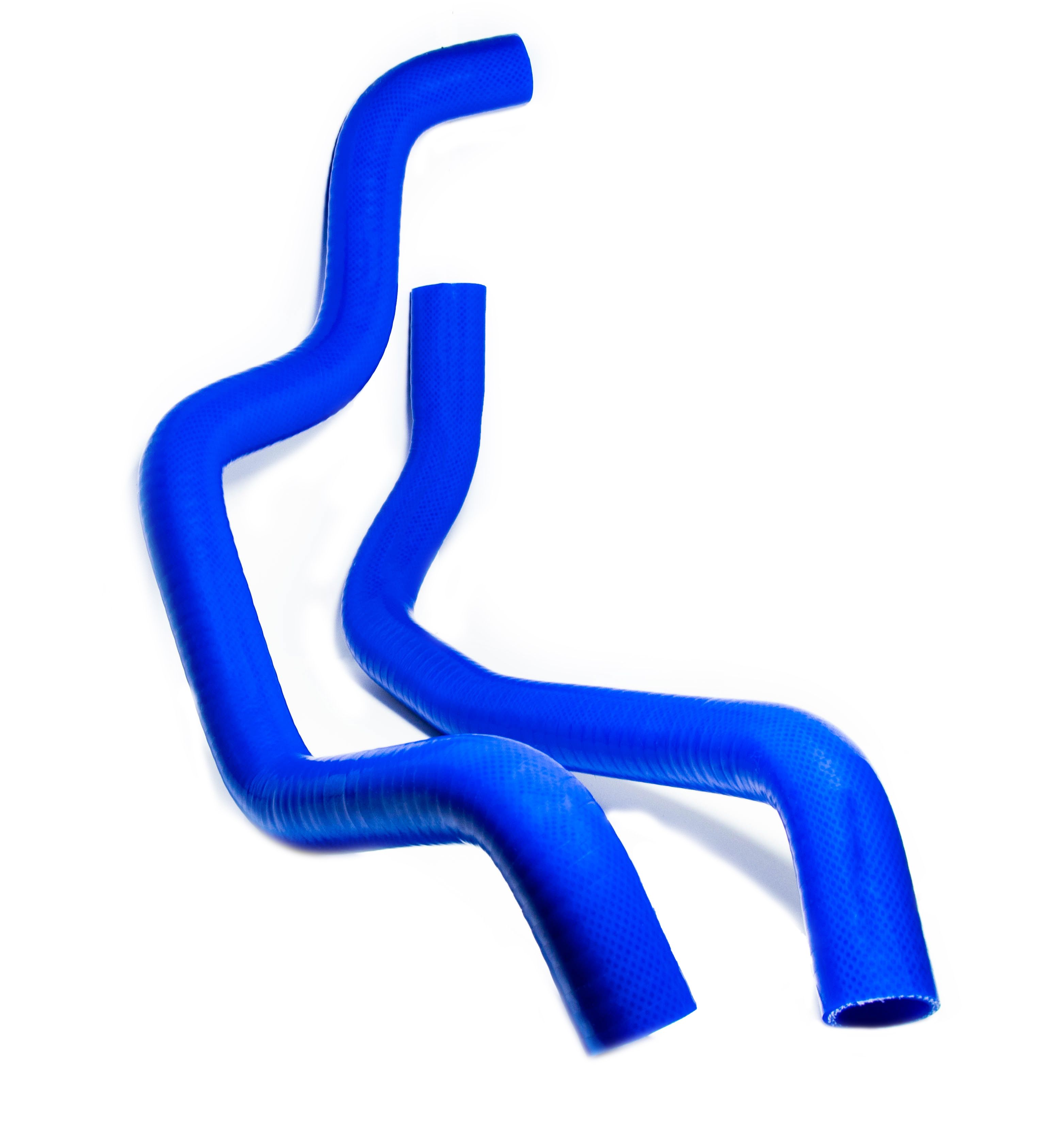 Комплект патрубков отопителя синий силикон (2шт) Ваз 2190 АБПА