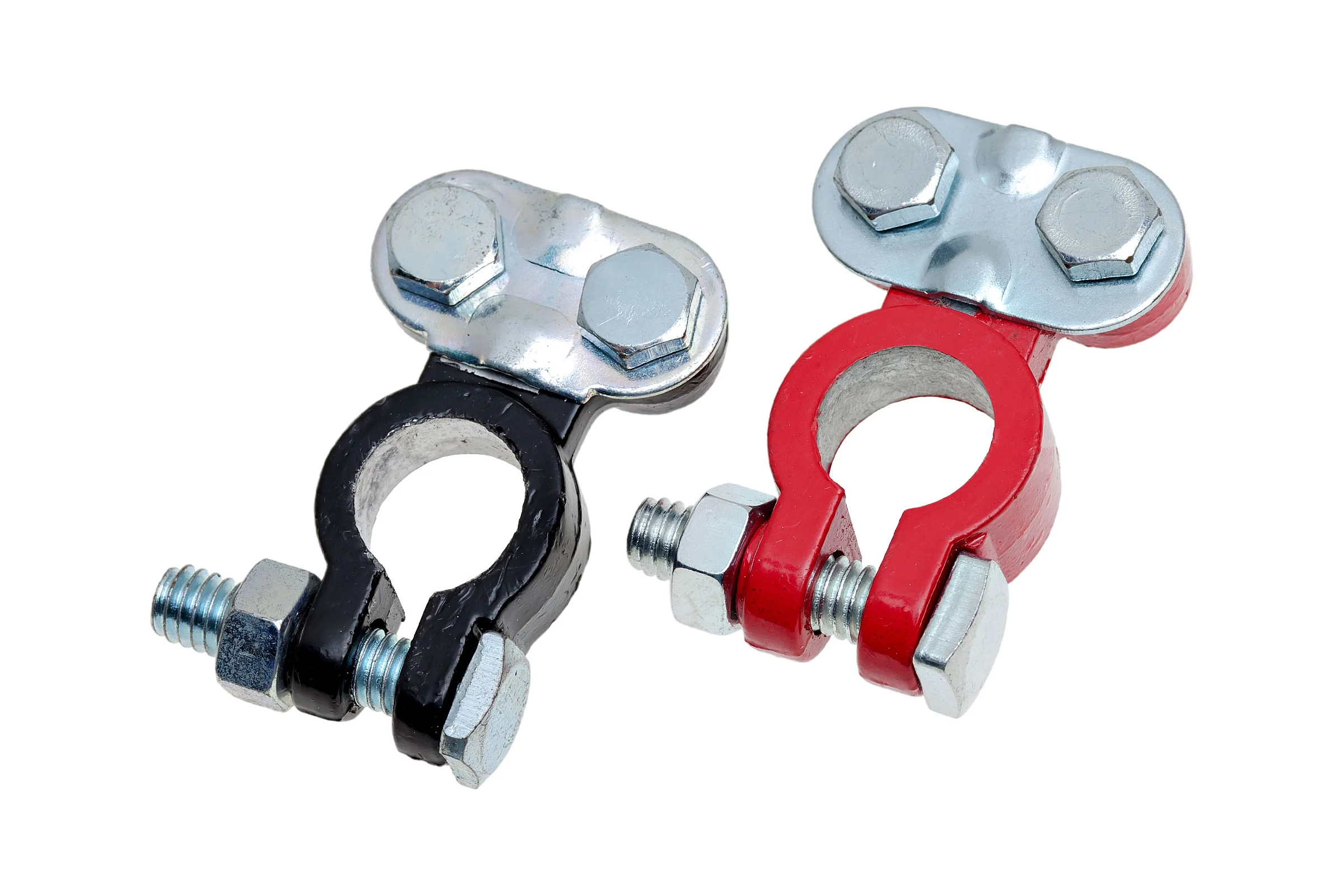 Клемма АКБ свинец прижимная планка (2шт) ТОЛЬЯТТИ