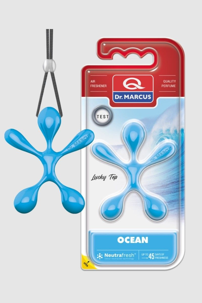 Ароматизатор подвесной человечик BLUE (голубой) Dr Marcus
