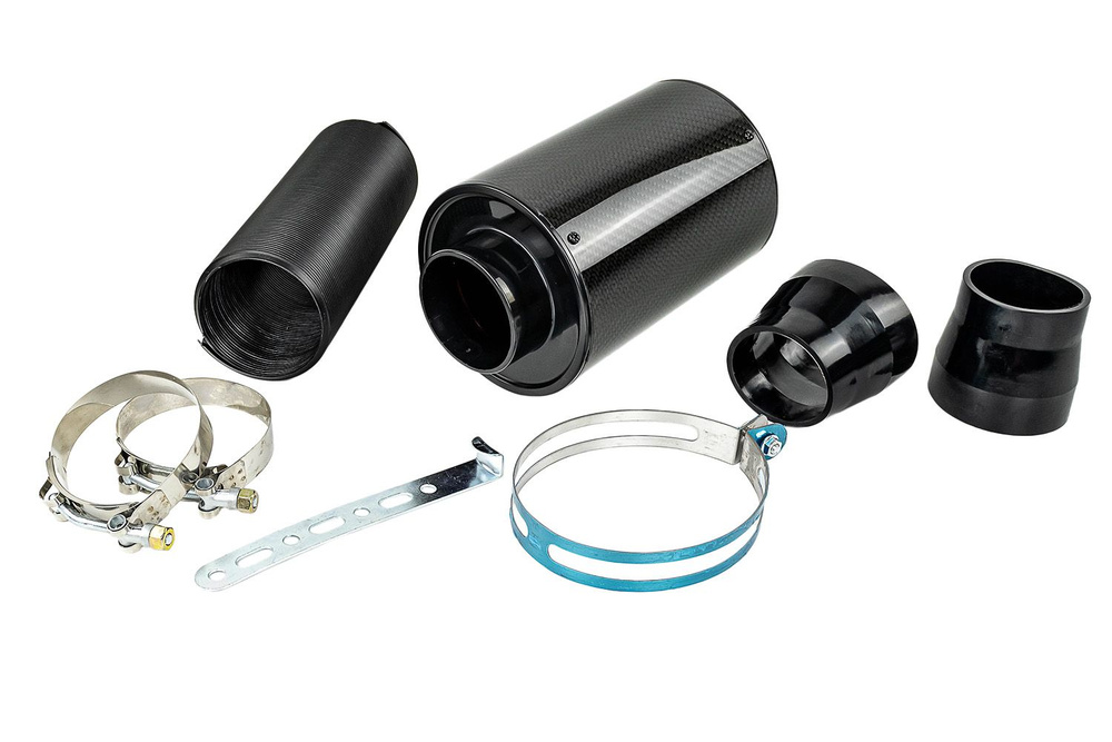 Универсальный холодный впуск в карбоновом корпусе закрытого типа SPORT