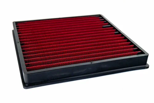 Воздушный фильтр нулевого сопротивления инжекторный квадратный (в штатный короб красный) SPORT