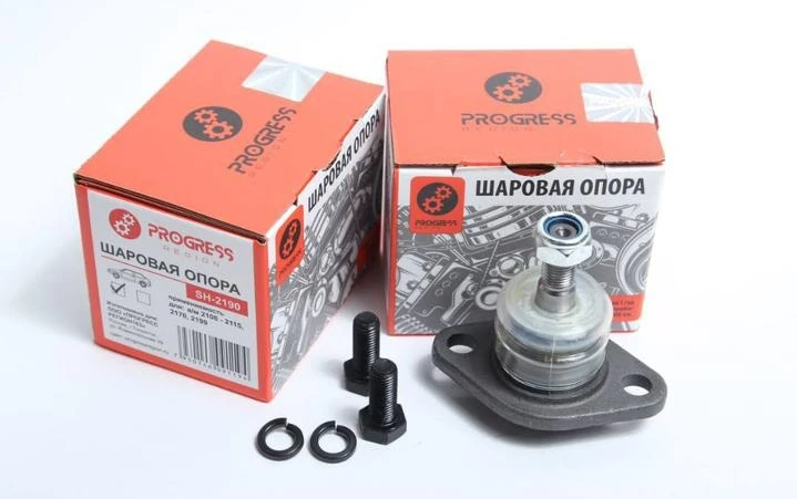 Шаровая опора Ваз 2108-15 (усиленная с крепежом) PROGRESS