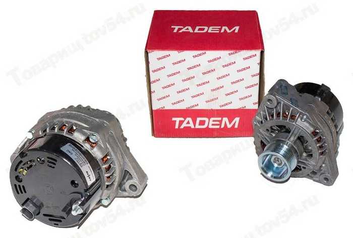 Генератор Ваз 2170 (115А) КЗАТЭ-TADEM (производитель КНР)