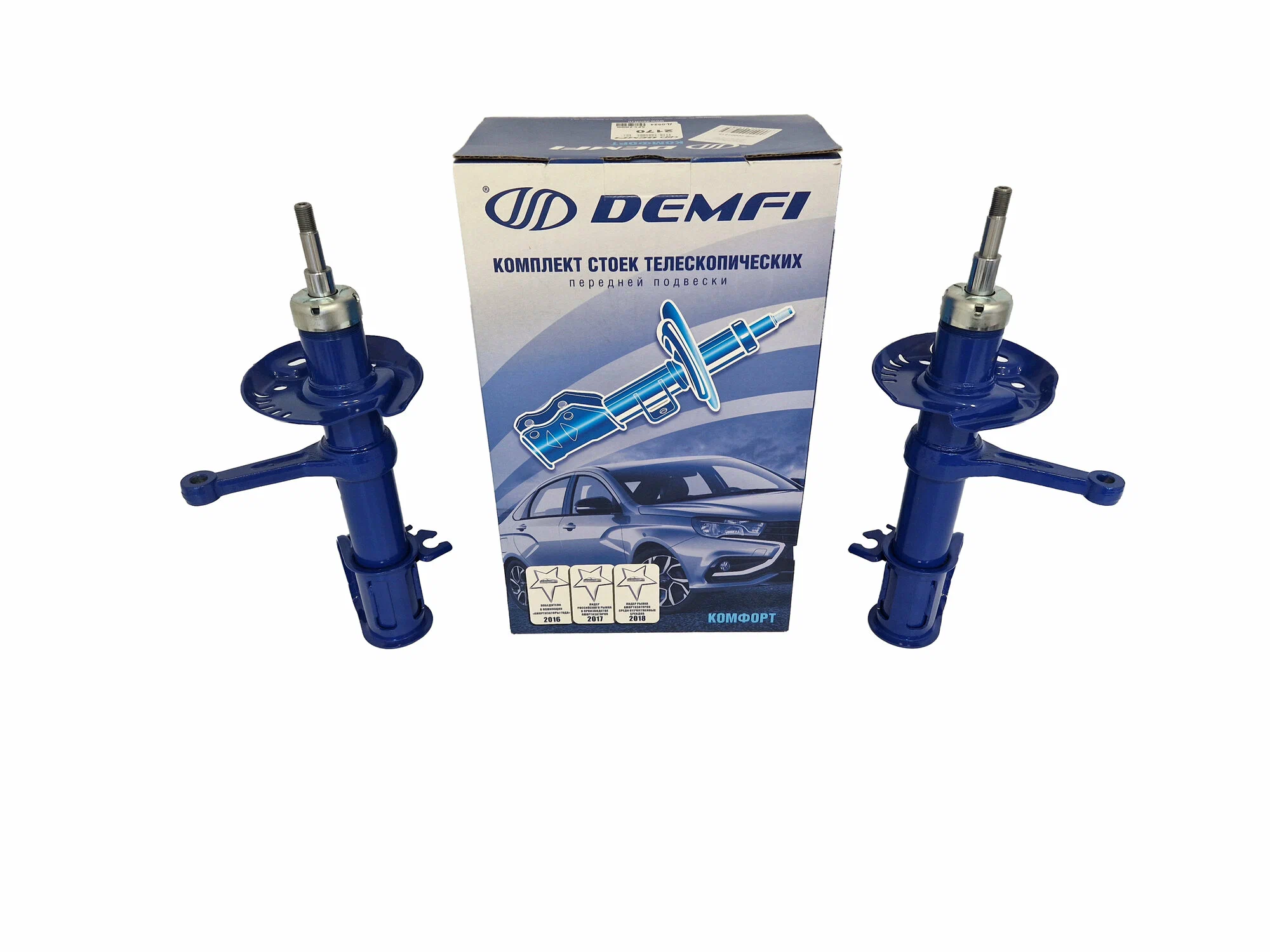 Стойка передняя лев/прав Ваз 2190 DEMFI комфорт