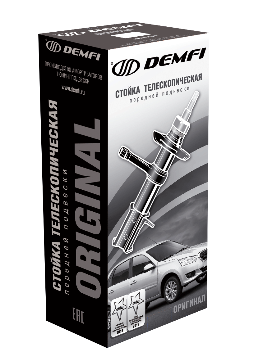 Стойка амортизатора передняя правая Ваз 2110 DEMFI оригинал