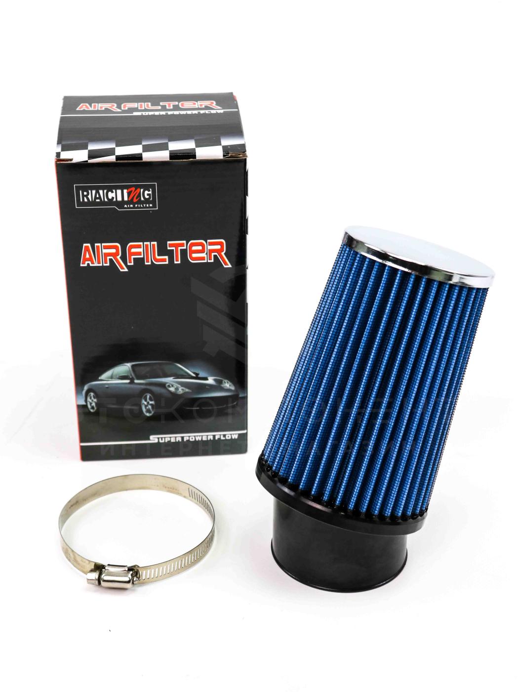 Универсальный воздушный фильтр нулевого сопротивления угловой SPORT